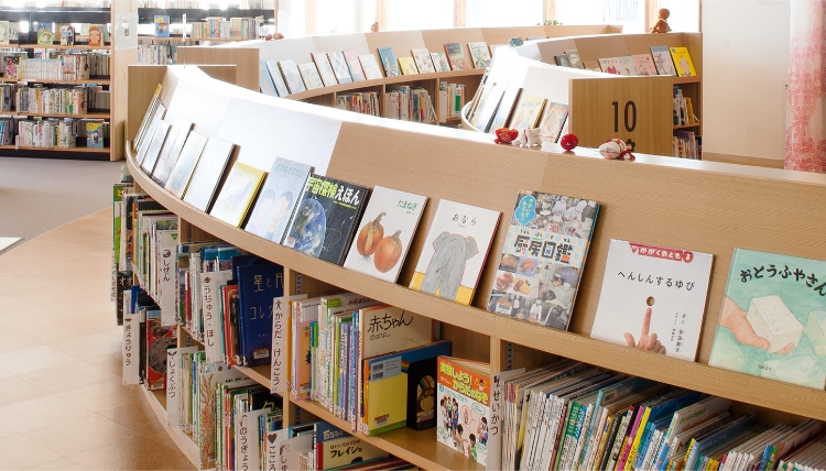 図書館の画像